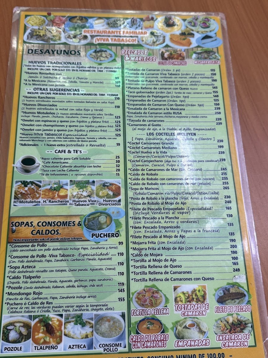 Restaurant Familiar: Viva Tabasco! Photo Menu 4
