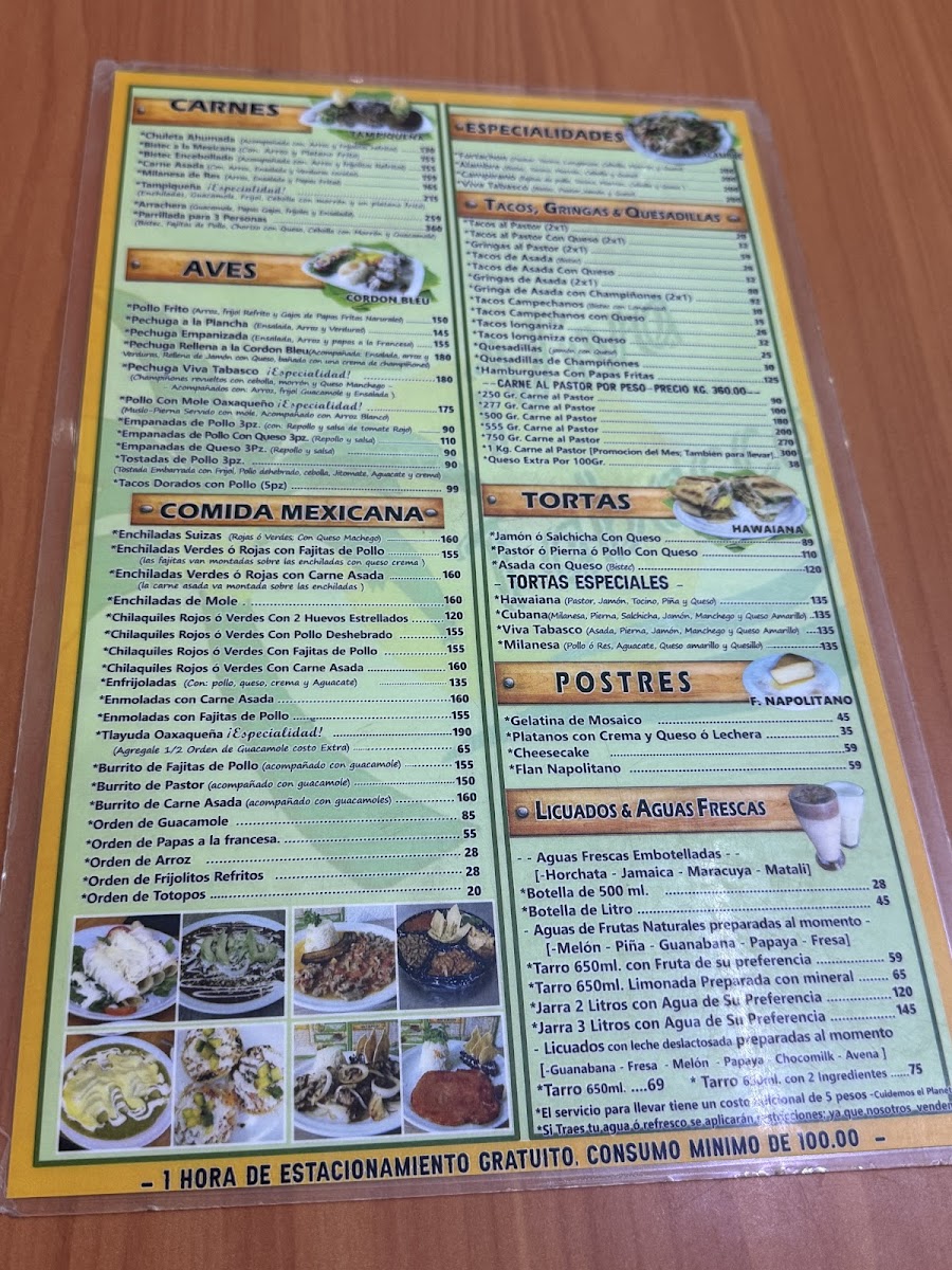 Restaurant Familiar: Viva Tabasco! Photo Menu 5