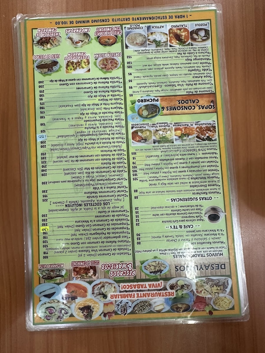 Restaurant Familiar: Viva Tabasco! Photo Menu 7