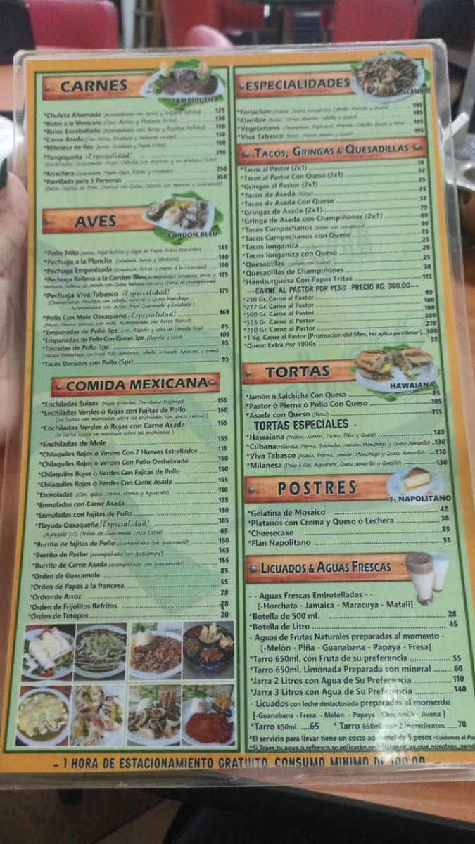 Restaurant Familiar: Viva Tabasco! Photo Menu 8