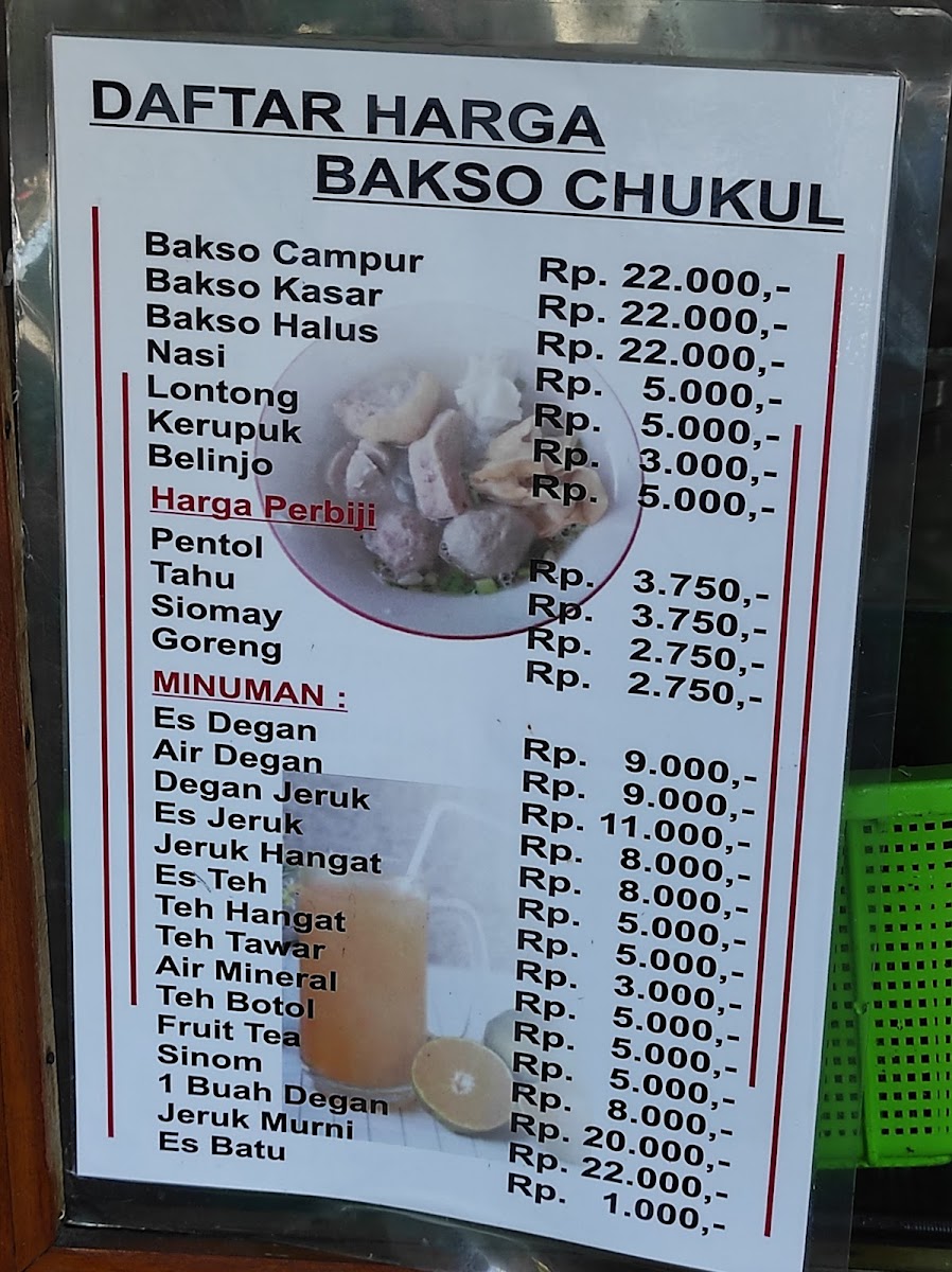 Bakso Chukul Photo Menu 3