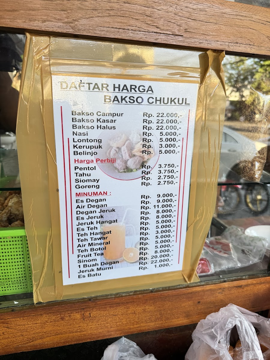 Bakso Chukul Photo Menu 8