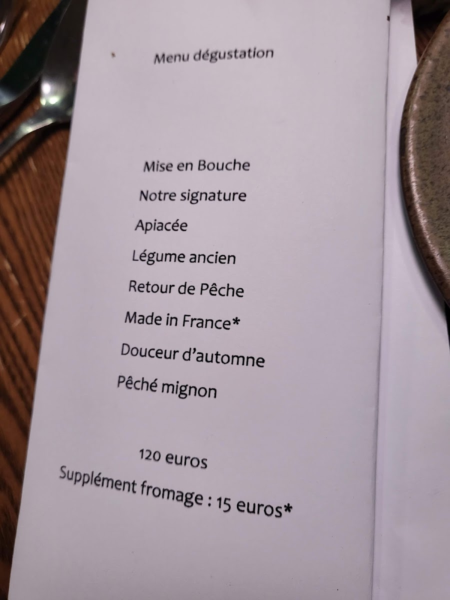 Restaurant Pure & V Photo Menu 1