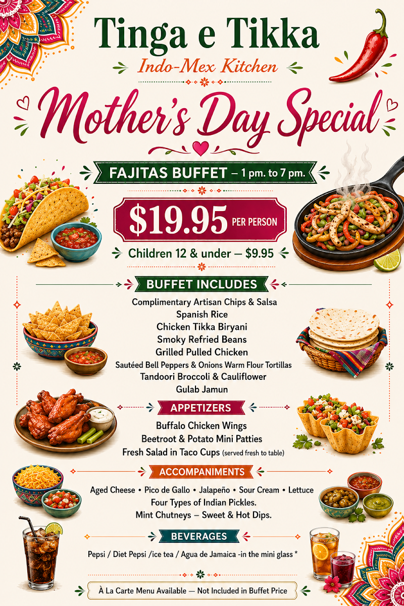 Tinga Taqueria Photo Menu 1