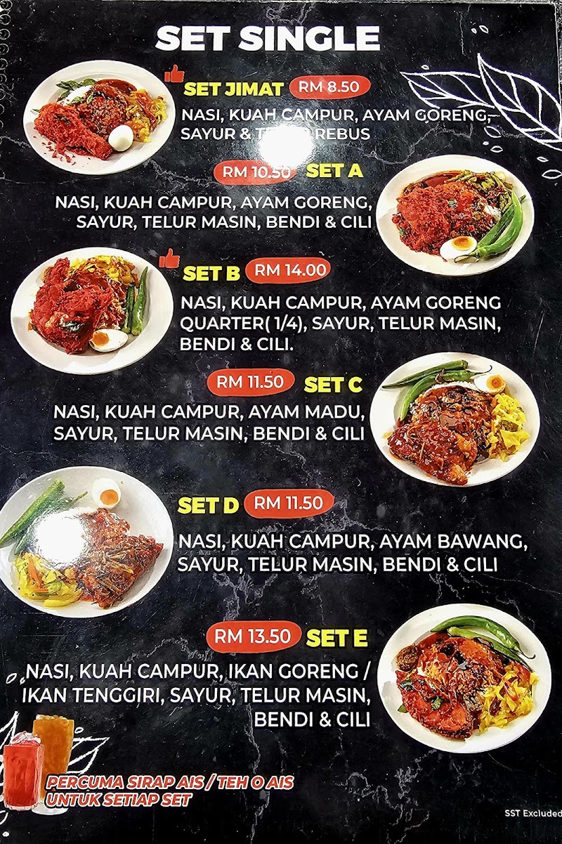 Restoran Al-Safa Photo Menu 1