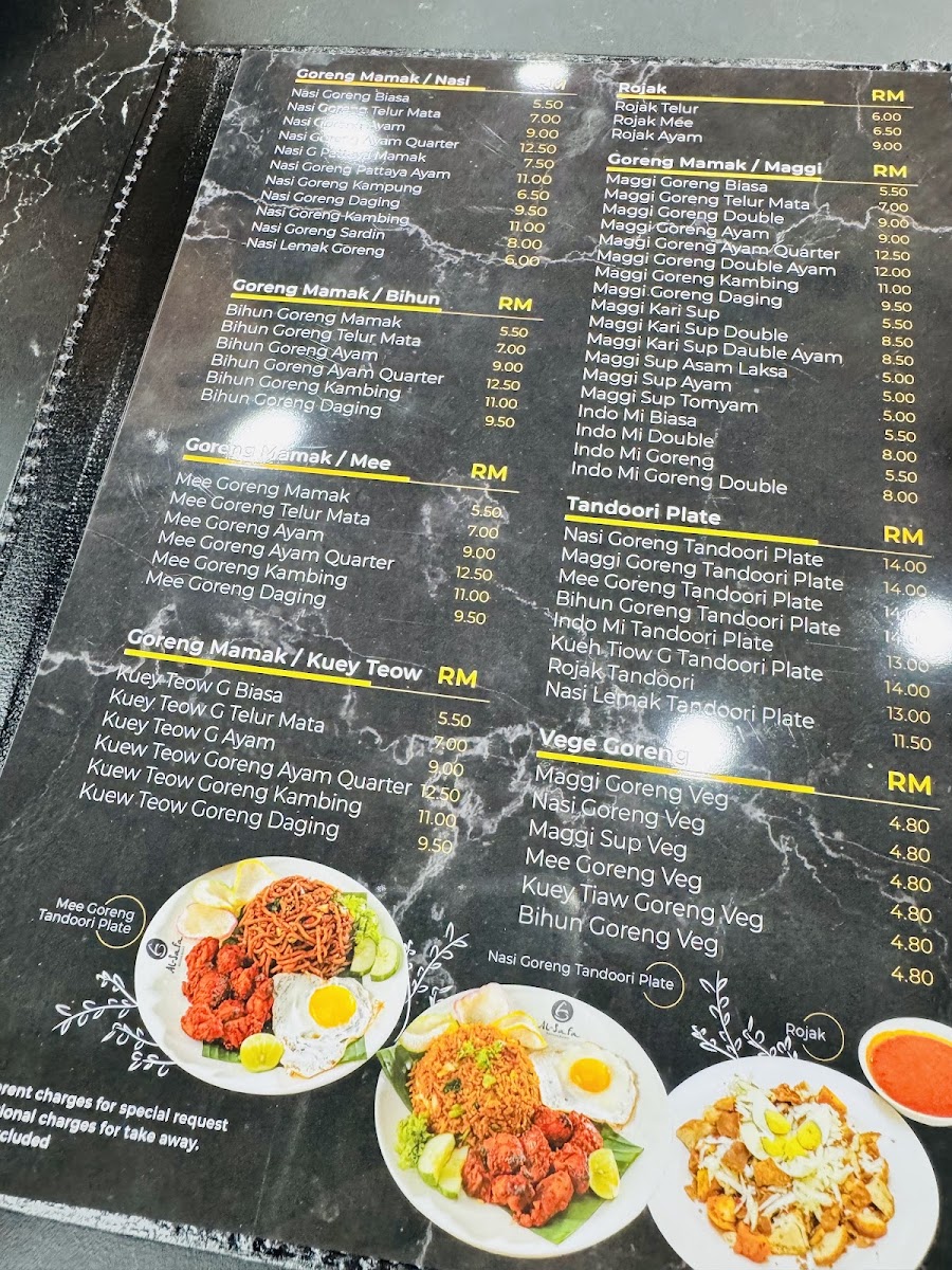 Restoran Al-Safa Photo Menu 8