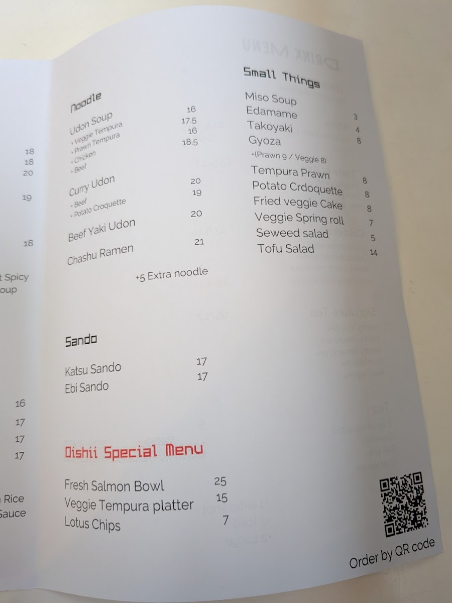 Oishii Tokyo - South Melbourne Photo Menu 2