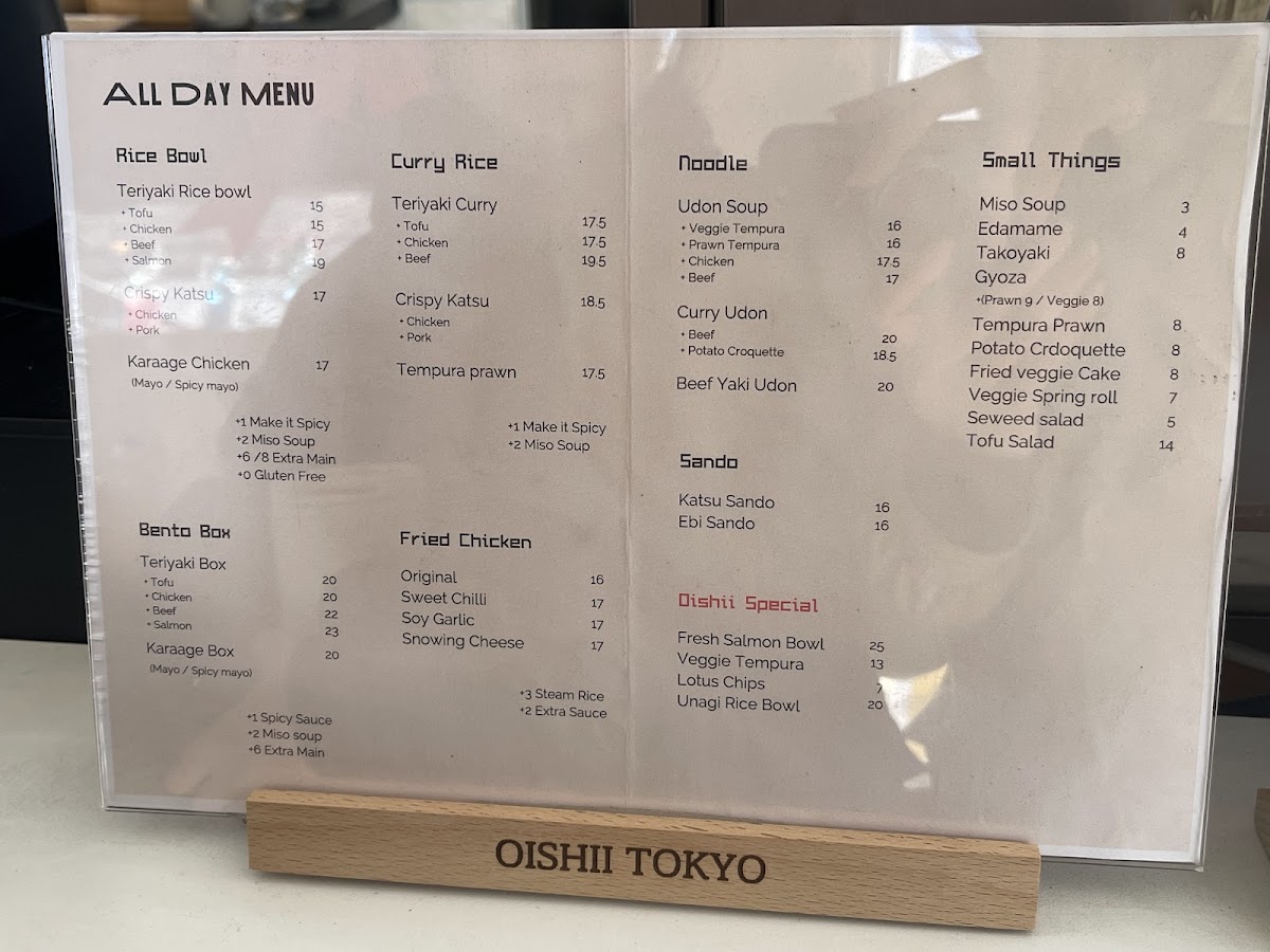 Oishii Tokyo - South Melbourne Photo Menu 5