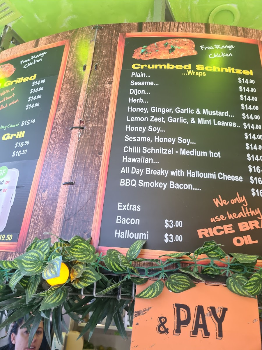 Crumbed or Naked Photo Menu 5