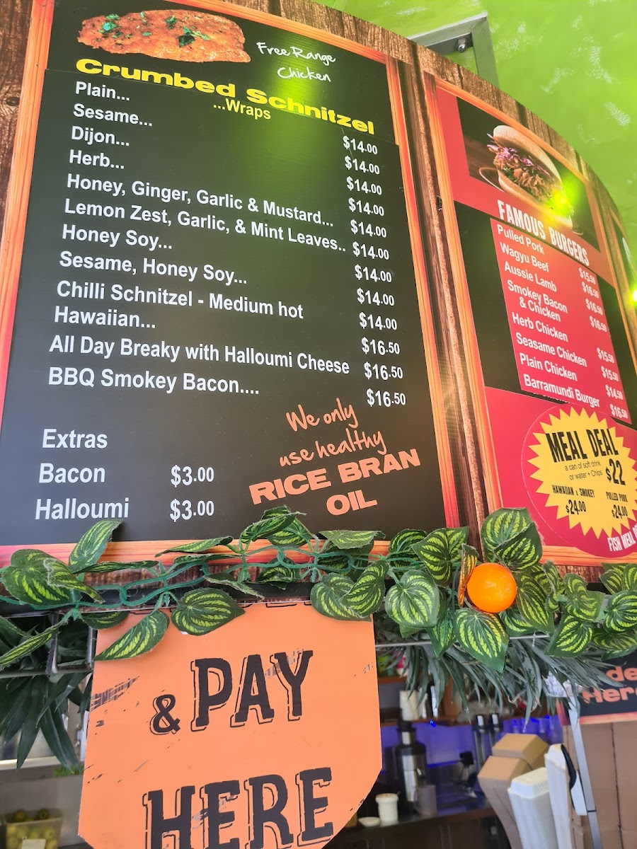 Crumbed or Naked Photo Menu 6