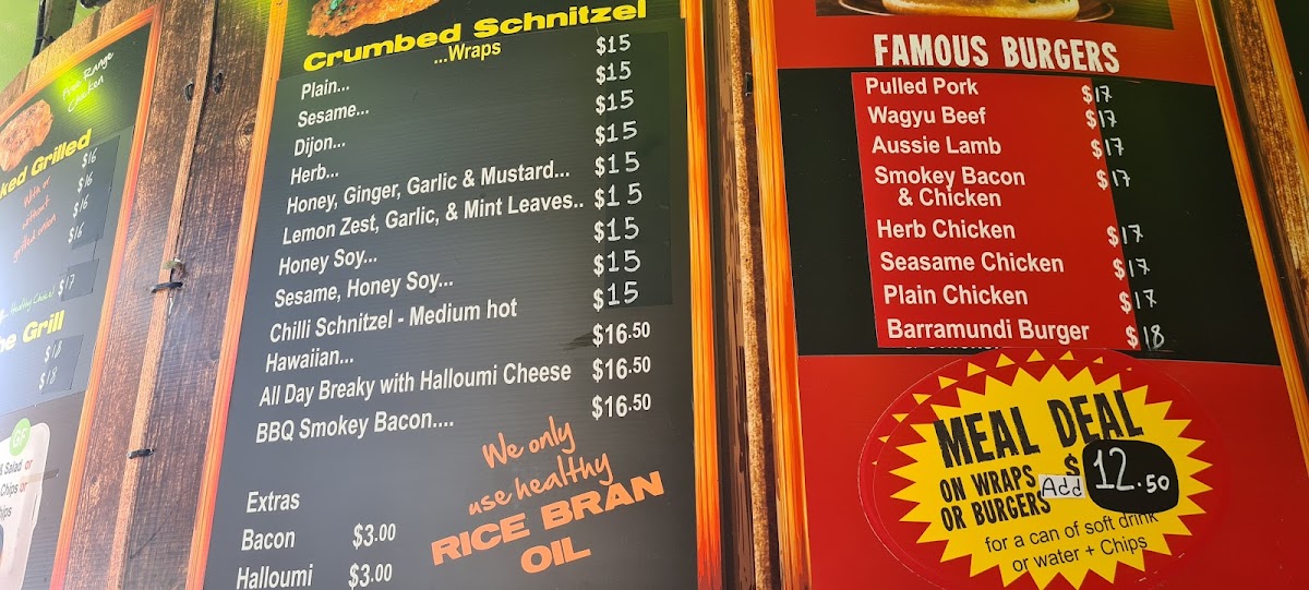 Crumbed or Naked Photo Menu 8