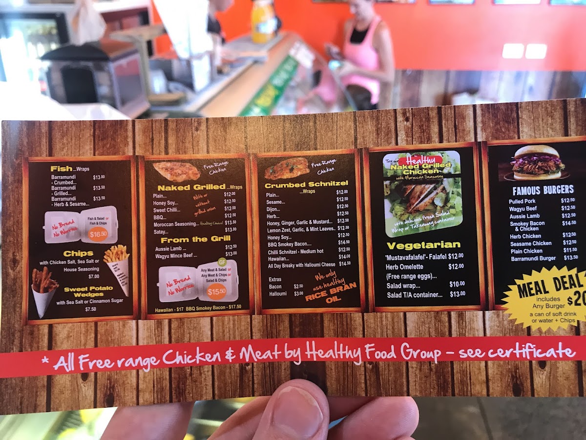 Crumbed or Naked Photo Menu 9