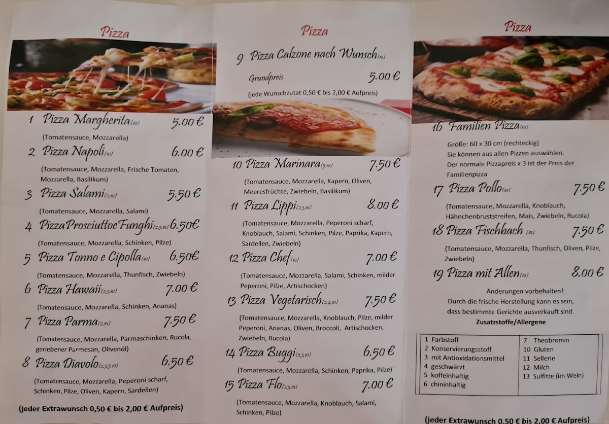 Trattoria- Pizzeria Cosimo Photo Menu 2