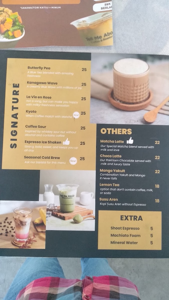 Tell Me About Coffee & Roastery Photo Menu 3
