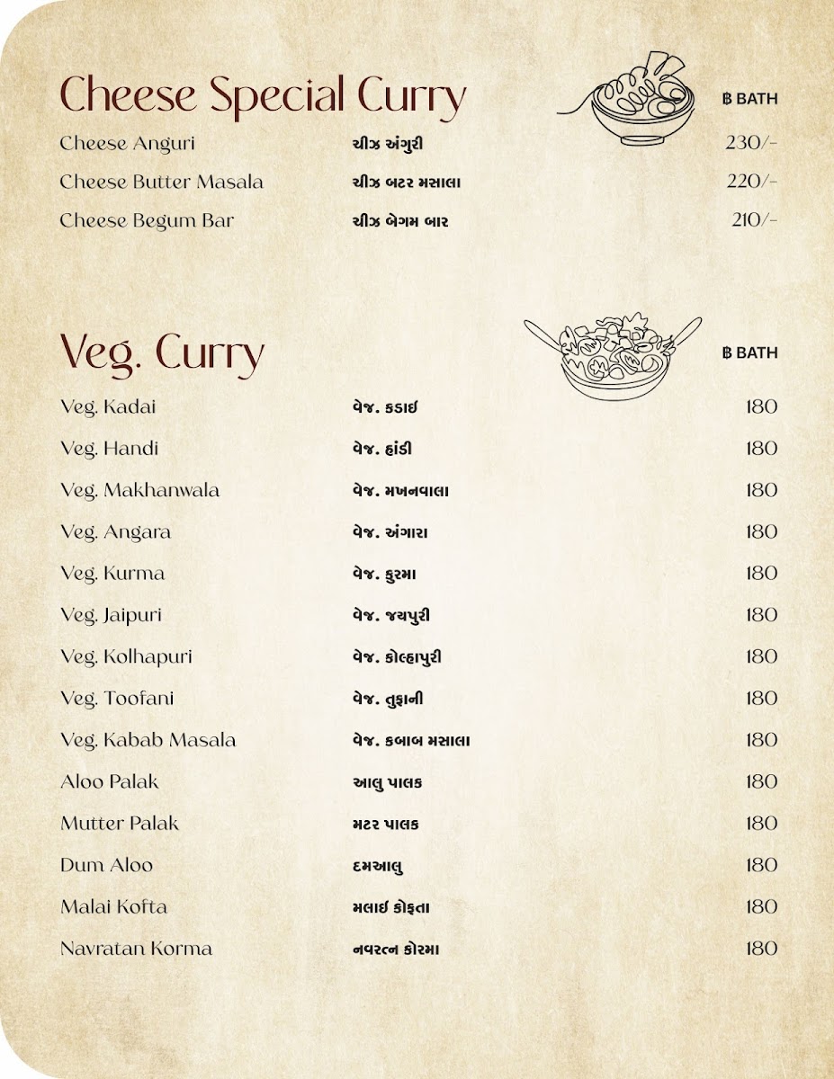 Patel Restaurant Photo Menu 4