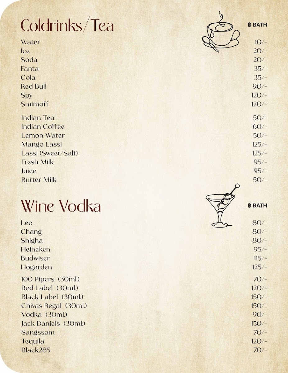 Patel Restaurant Photo Menu 8