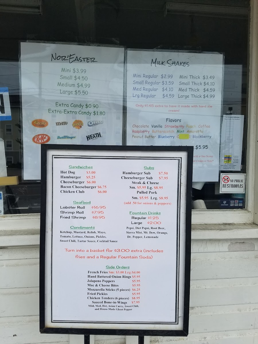 Dorman's Dairy Dream Inc Photo Menu 3