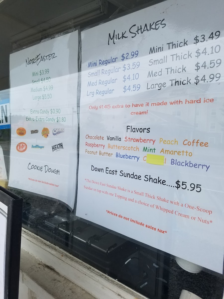 Dorman's Dairy Dream Inc Photo Menu 4