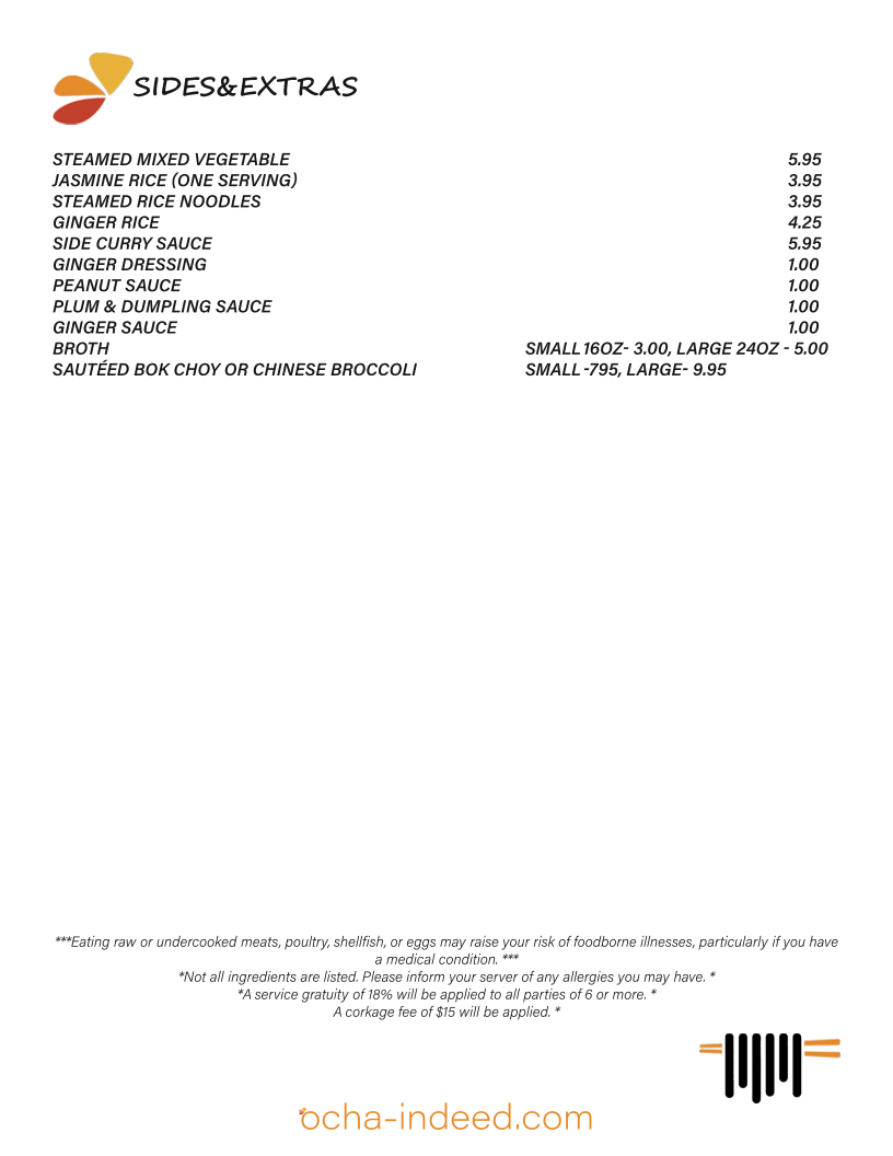 Ocha Indeed Photo Menu 8