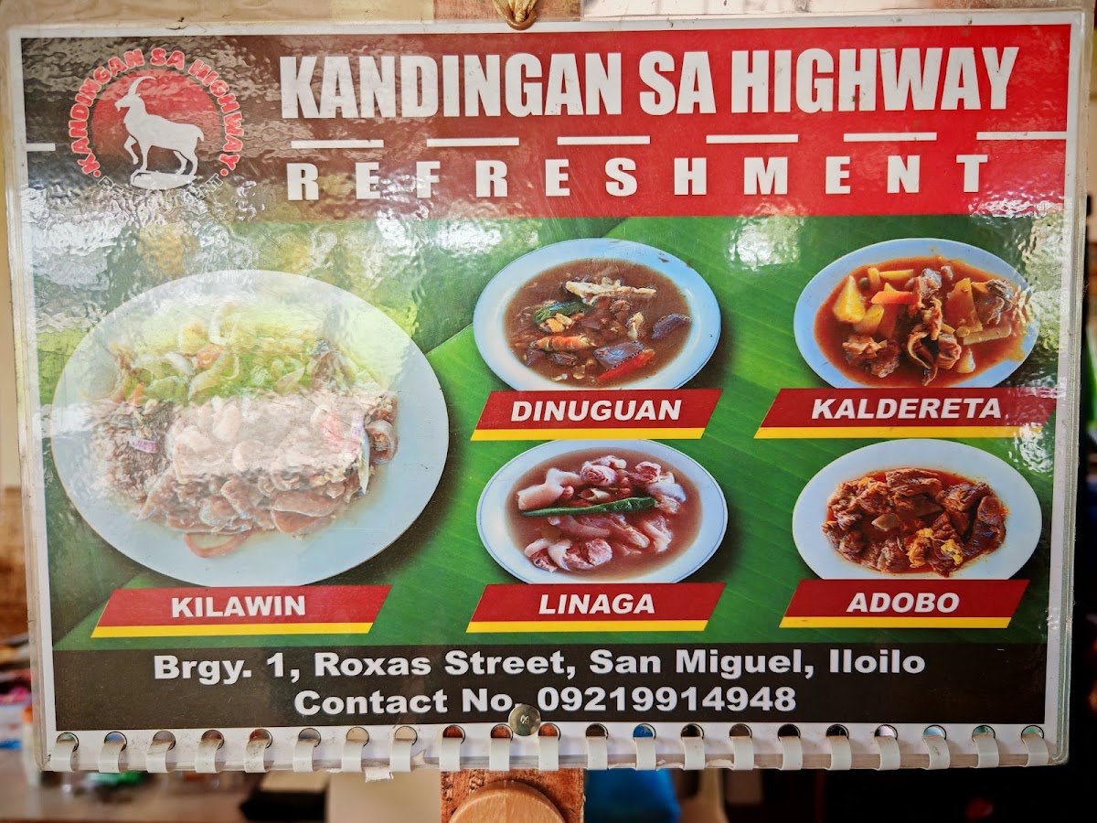 Kandingan Sa Hi-Way Photo Menu 1