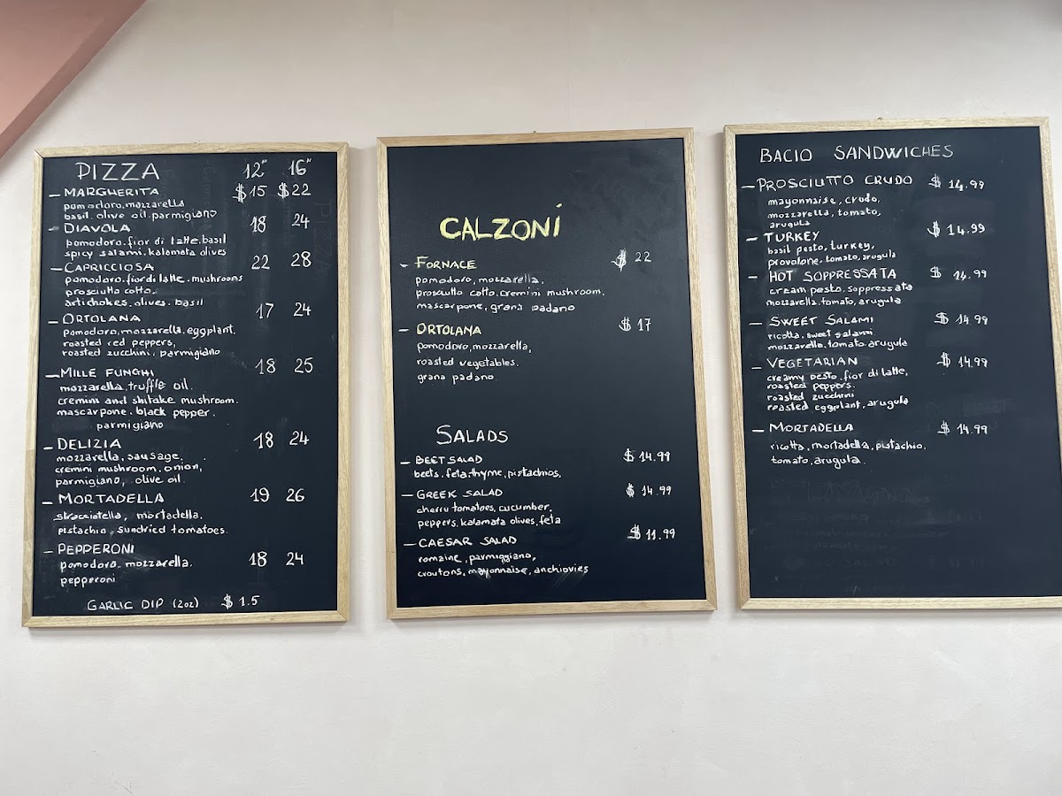 Pizzeria Fornace Photo Menu 3