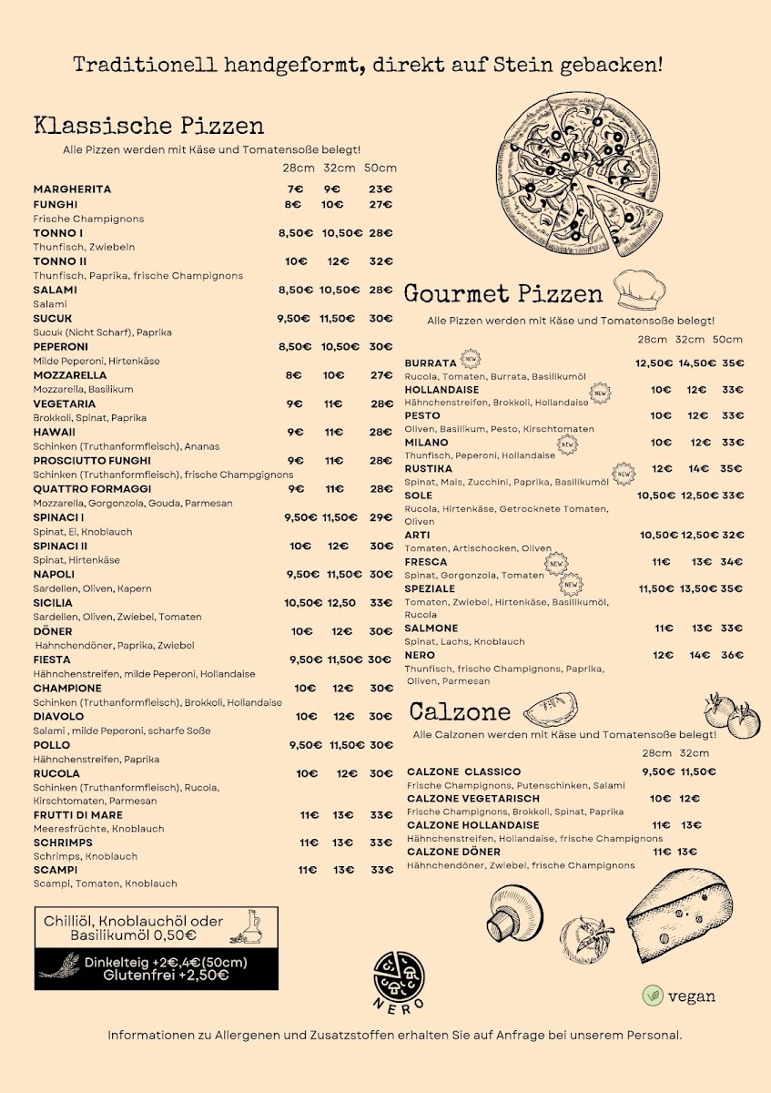 Pizzeria Nero Photo Menu 2