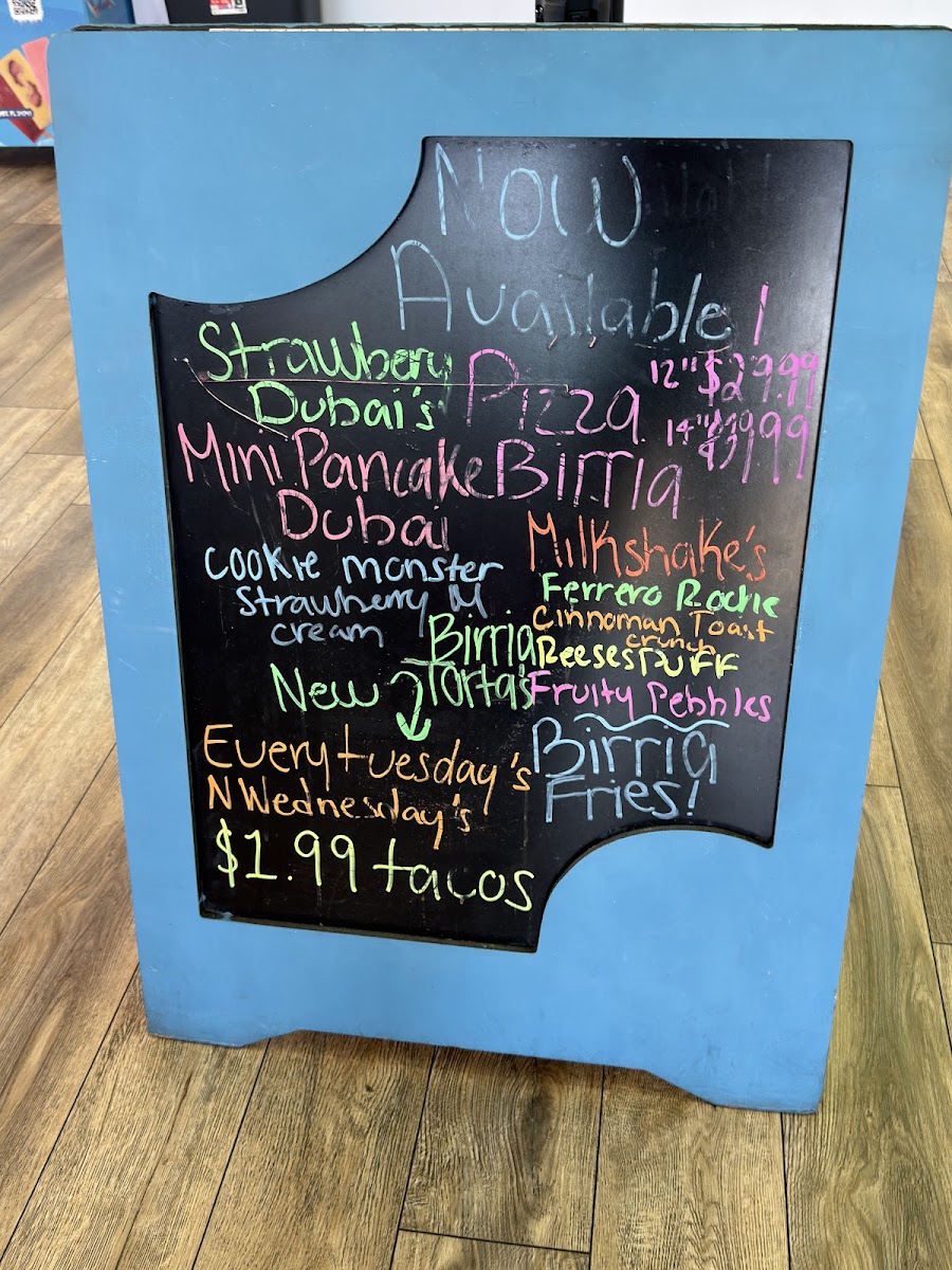 Mr. Tino's Ice Cream and Tacos Photo Menu 7