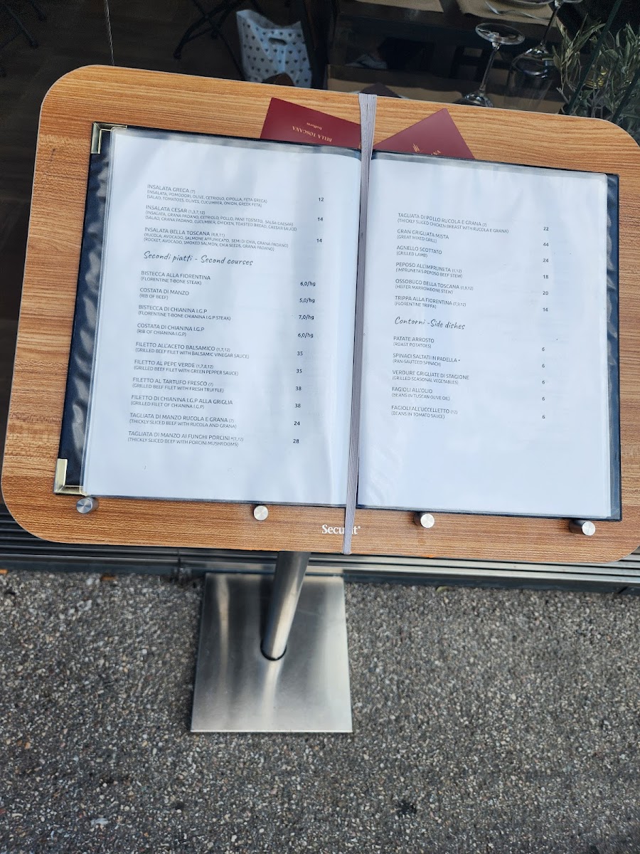 Bella Toscana Trattoria Photo Menu 3