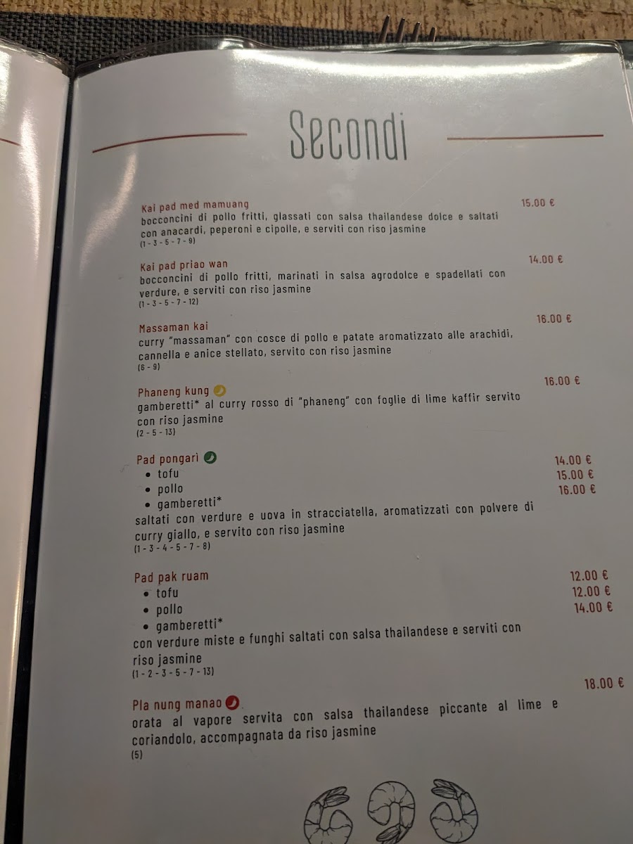 Thai Break - Italian Lunch & Thai Dinner Photo Menu 2