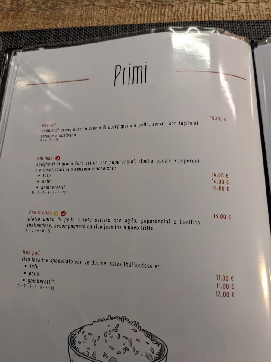 Thai Break - Italian Lunch & Thai Dinner Photo Menu 3