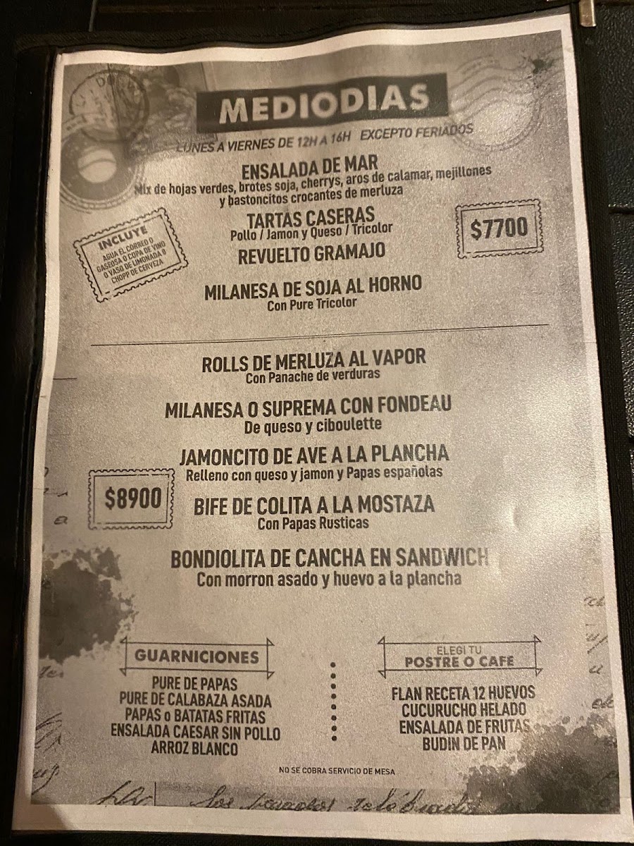 Bar & Restaurant El Correo Photo Menu 5