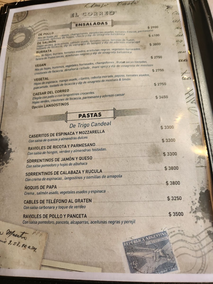 Bar & Restaurant El Correo Photo Menu 6