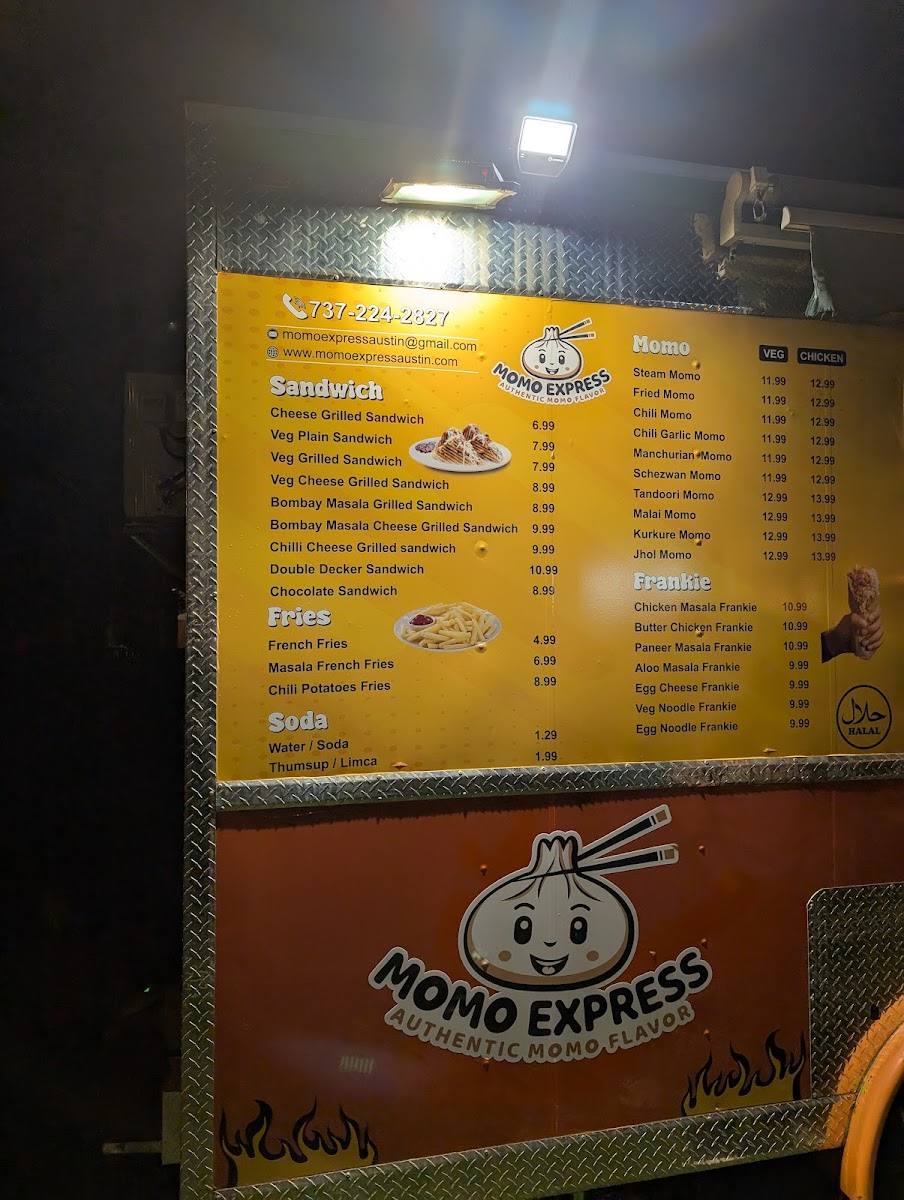 Momo Express Photo Menu 3