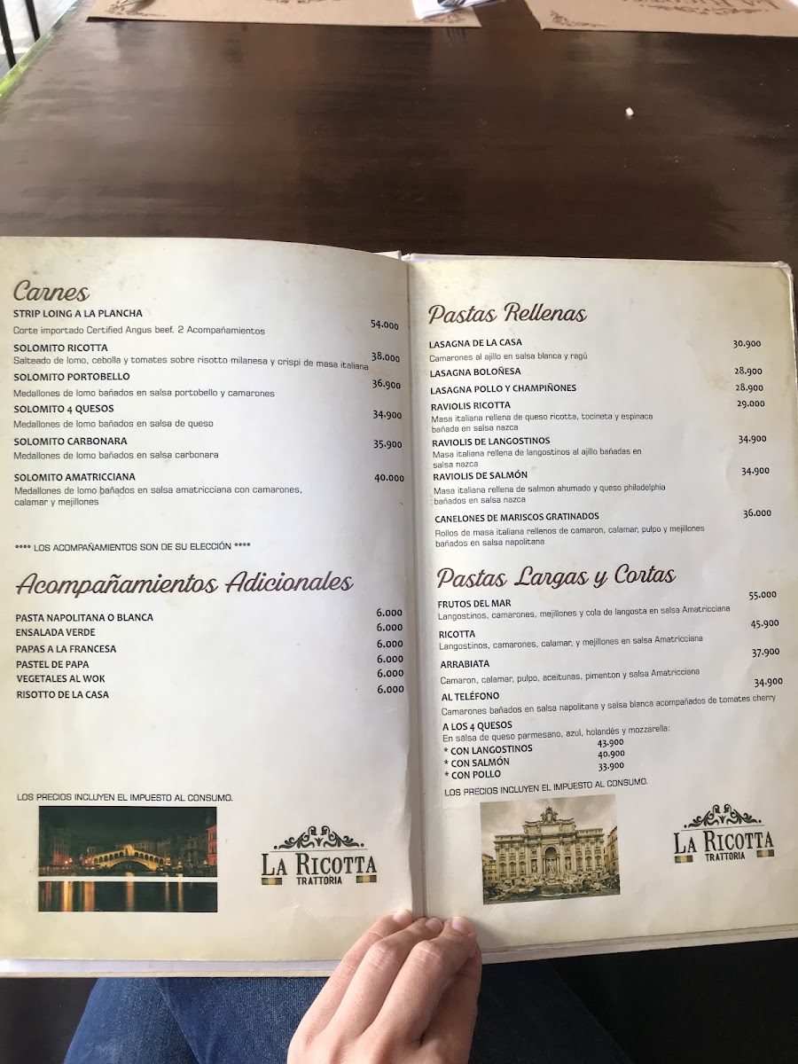 La Ricotta Trattoria Photo Menu 8