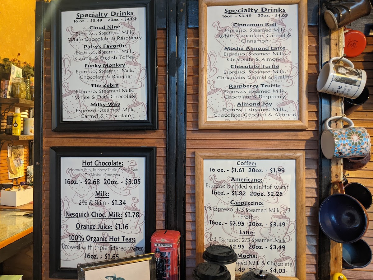 Patsy's place Photo Menu 2