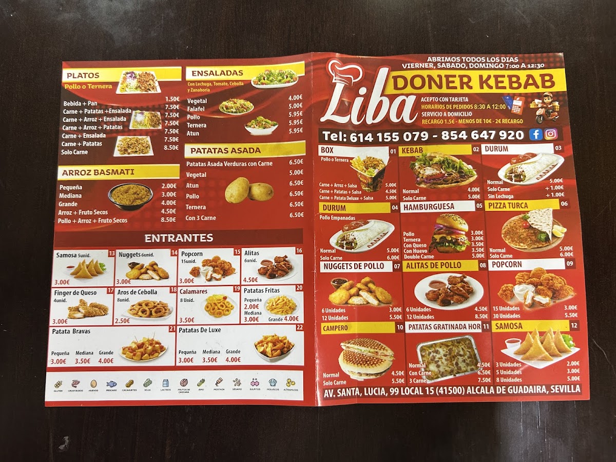 LIBA DONER KEBAB Photo Menu 4