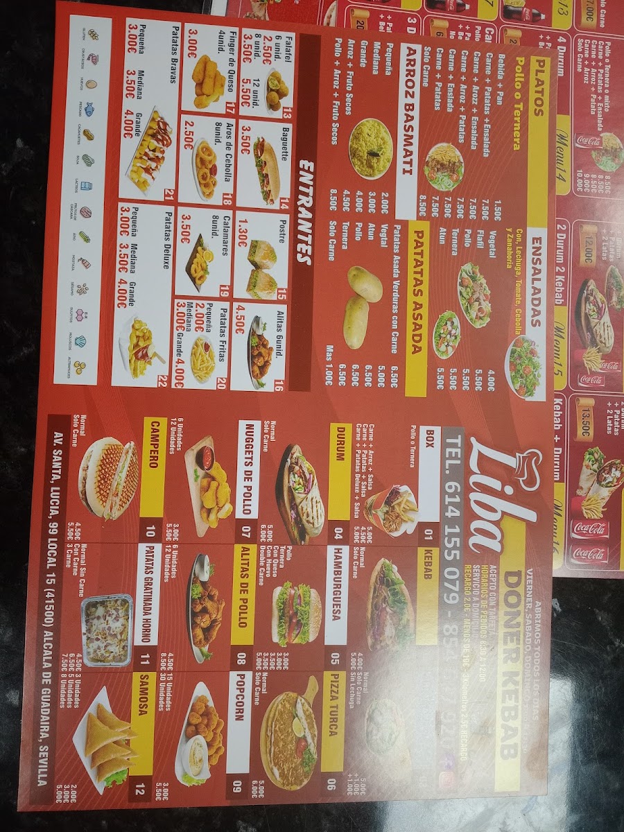 LIBA DONER KEBAB Photo Menu 5