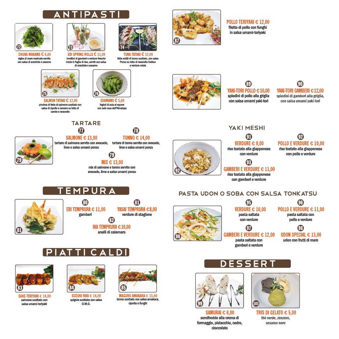 Umami - Take Away & Sushi Bar Photo Menu 2