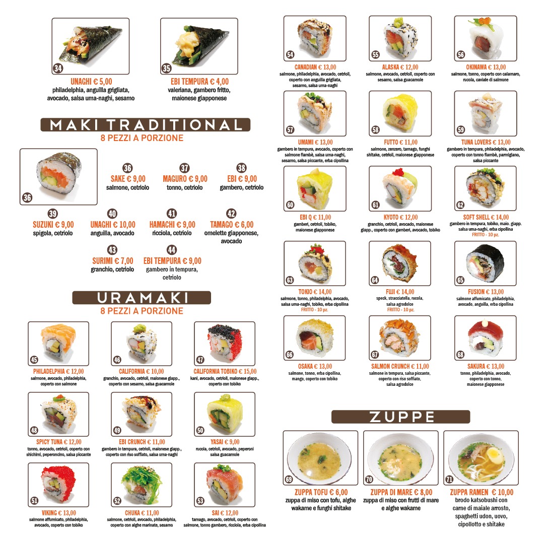 Umami - Take Away & Sushi Bar Photo Menu 3