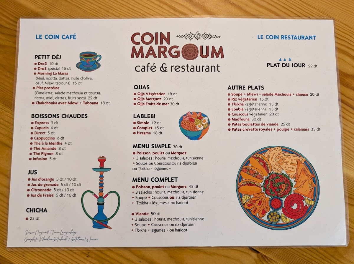 Coin Margoum Photo Menu 3