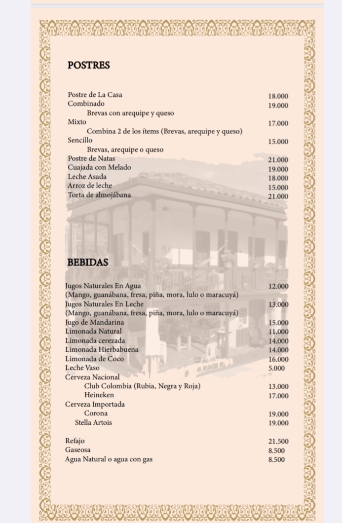 Restaurante El Poblado Photo Menu 4