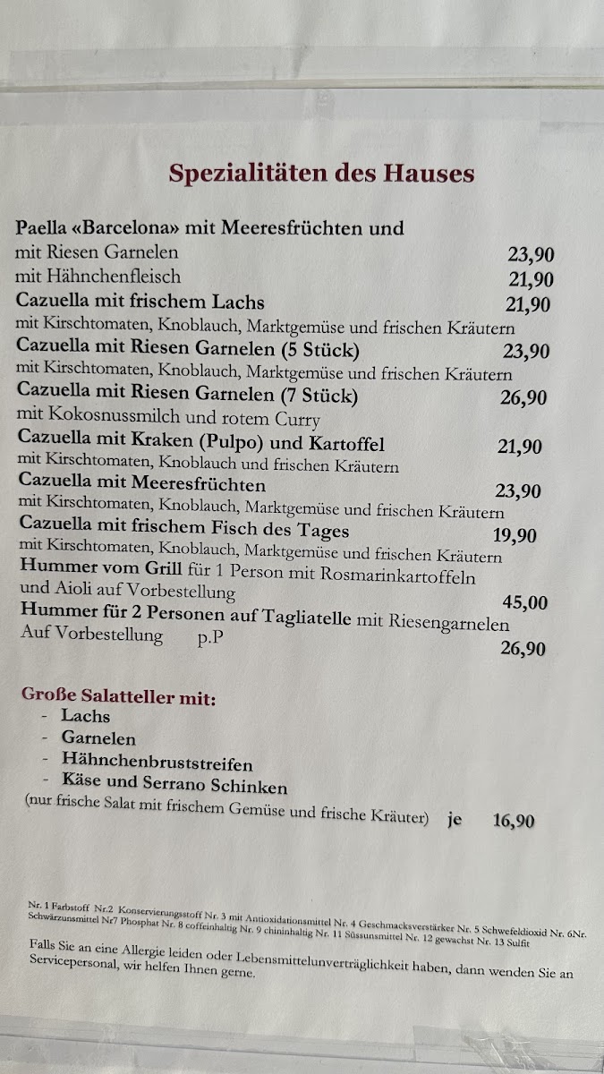 La Bodega - Tabas-Bar Photo Menu 2