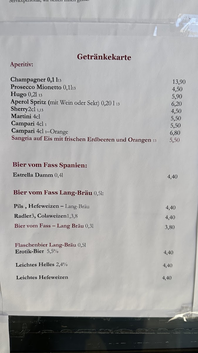 La Bodega - Tabas-Bar Photo Menu 3