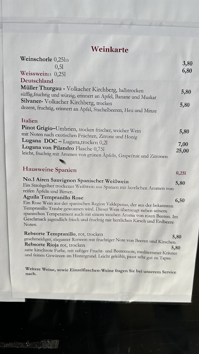 La Bodega - Tabas-Bar Photo Menu 4