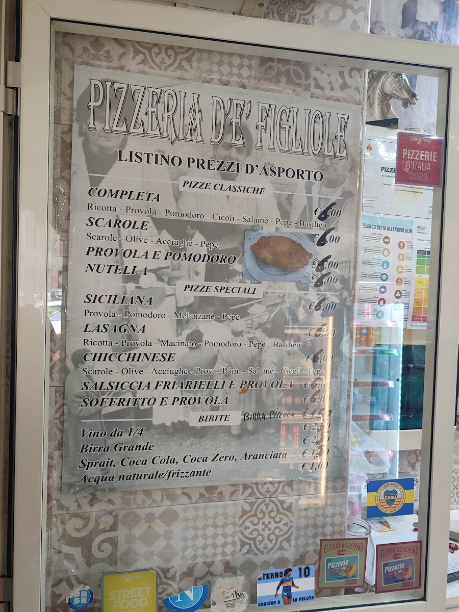 Pizzeria De' Figliole Photo Menu 1
