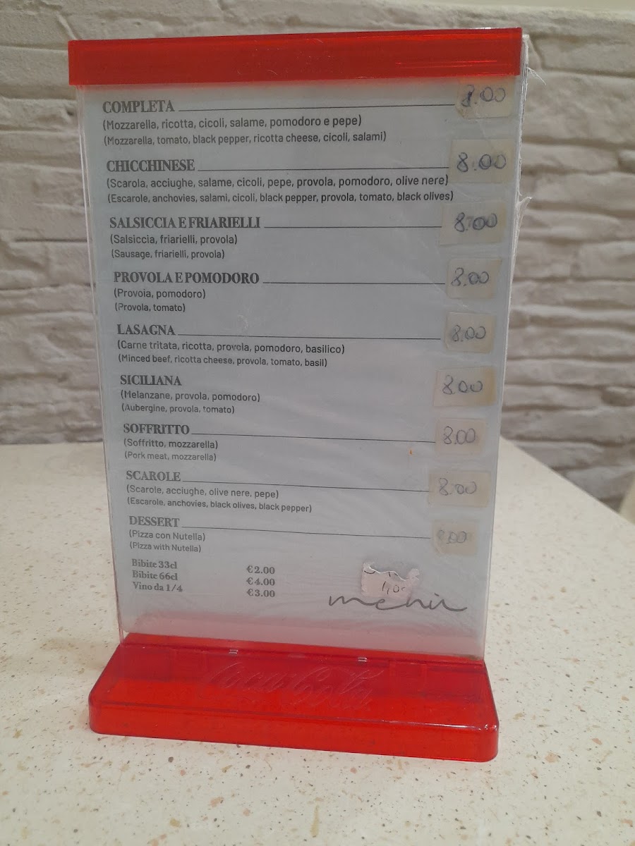 Pizzeria De' Figliole Photo Menu 4