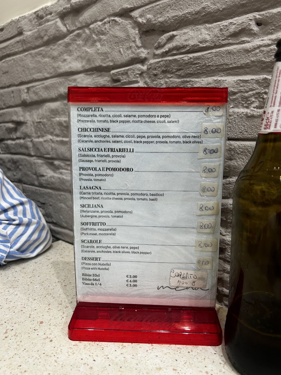 Pizzeria De' Figliole Photo Menu 6
