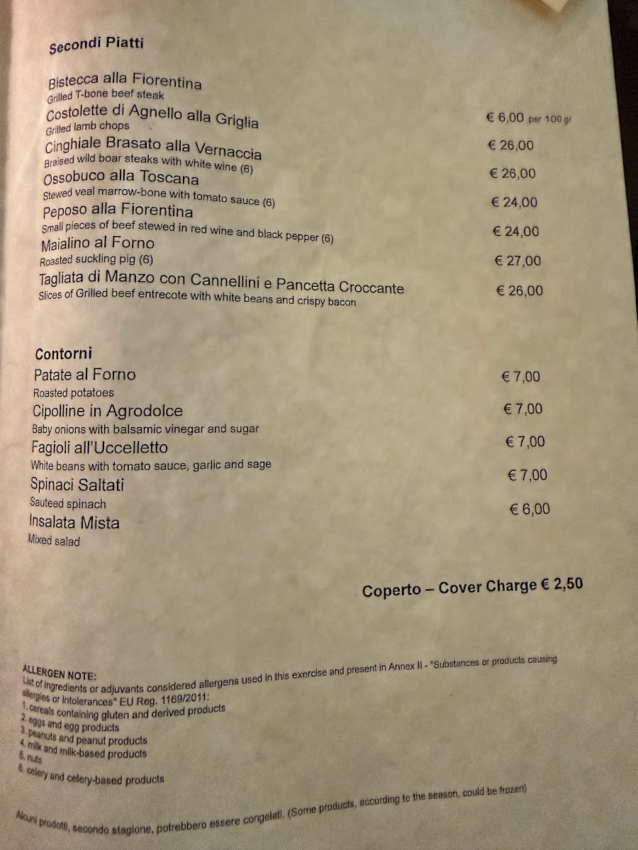 La Mangiatoia Photo Menu 2