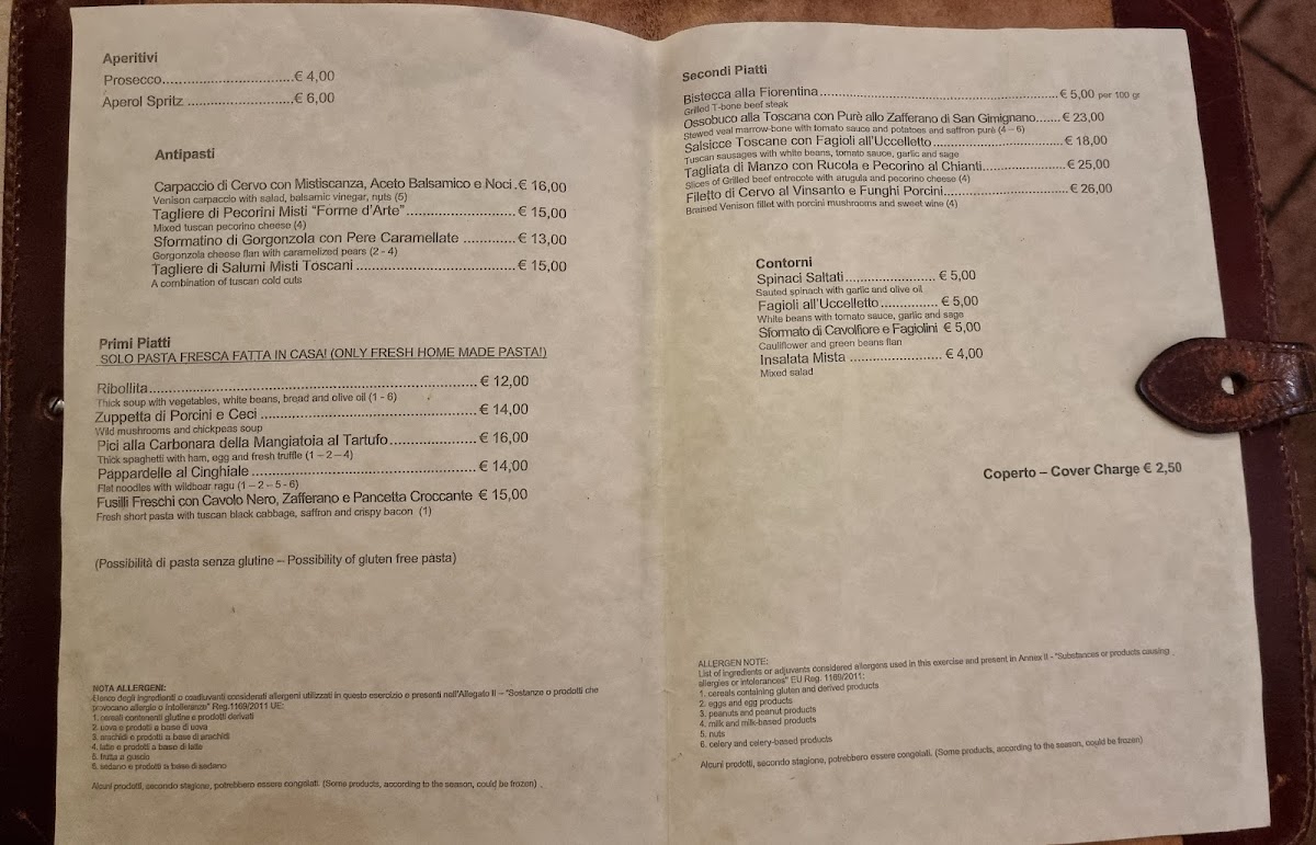 La Mangiatoia Photo Menu 4