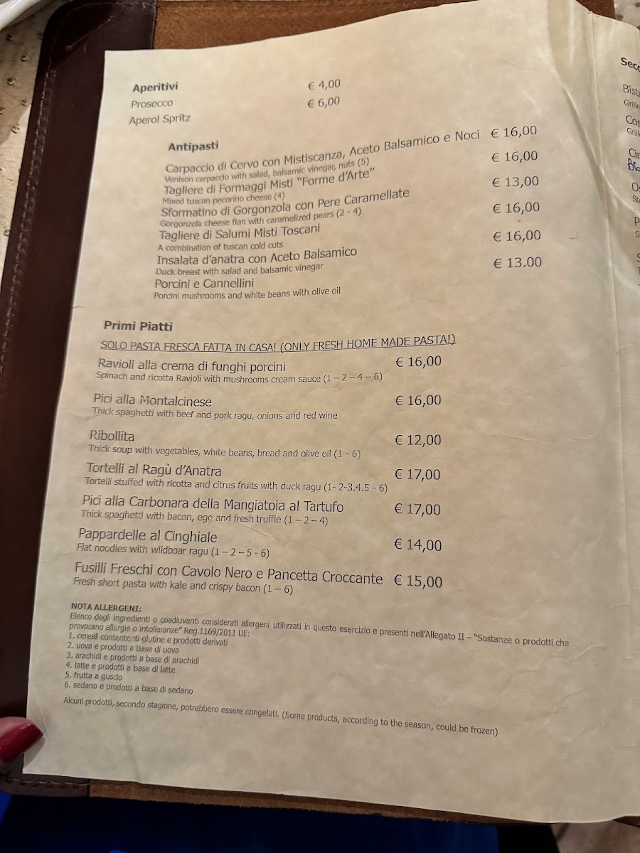 La Mangiatoia Photo Menu 6